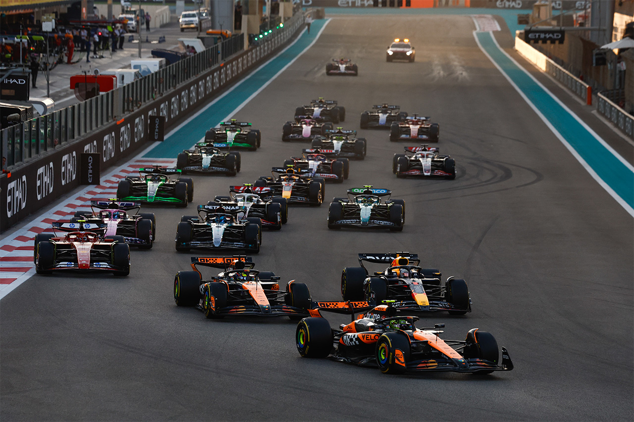 2024年F1 アブダビGP 決勝 ハイライト動画