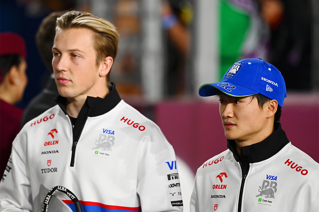 角田裕毅のアブダビテスト終了を待ってローソンのレッドブルF1昇格を発表？