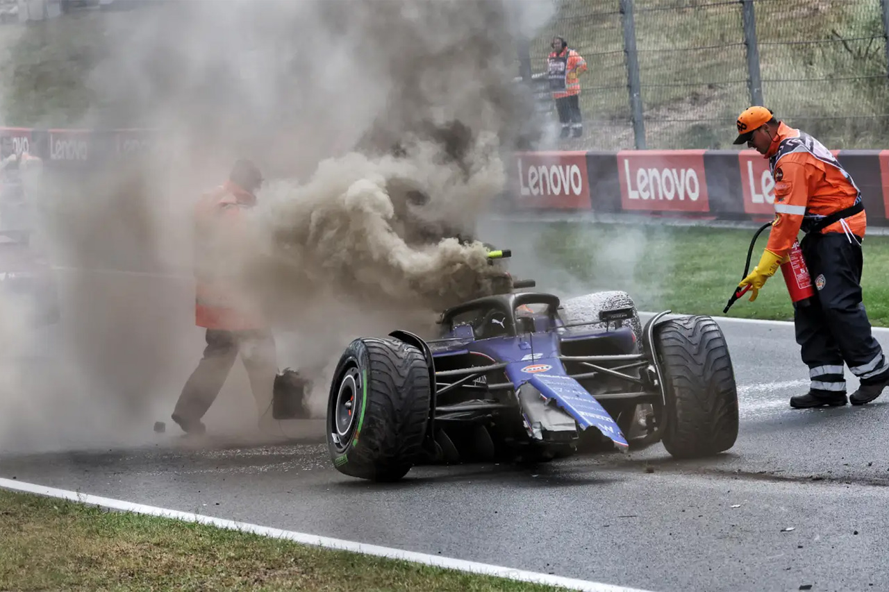 2024年のF1世界選手権：最も劇的なクラッシュ5選