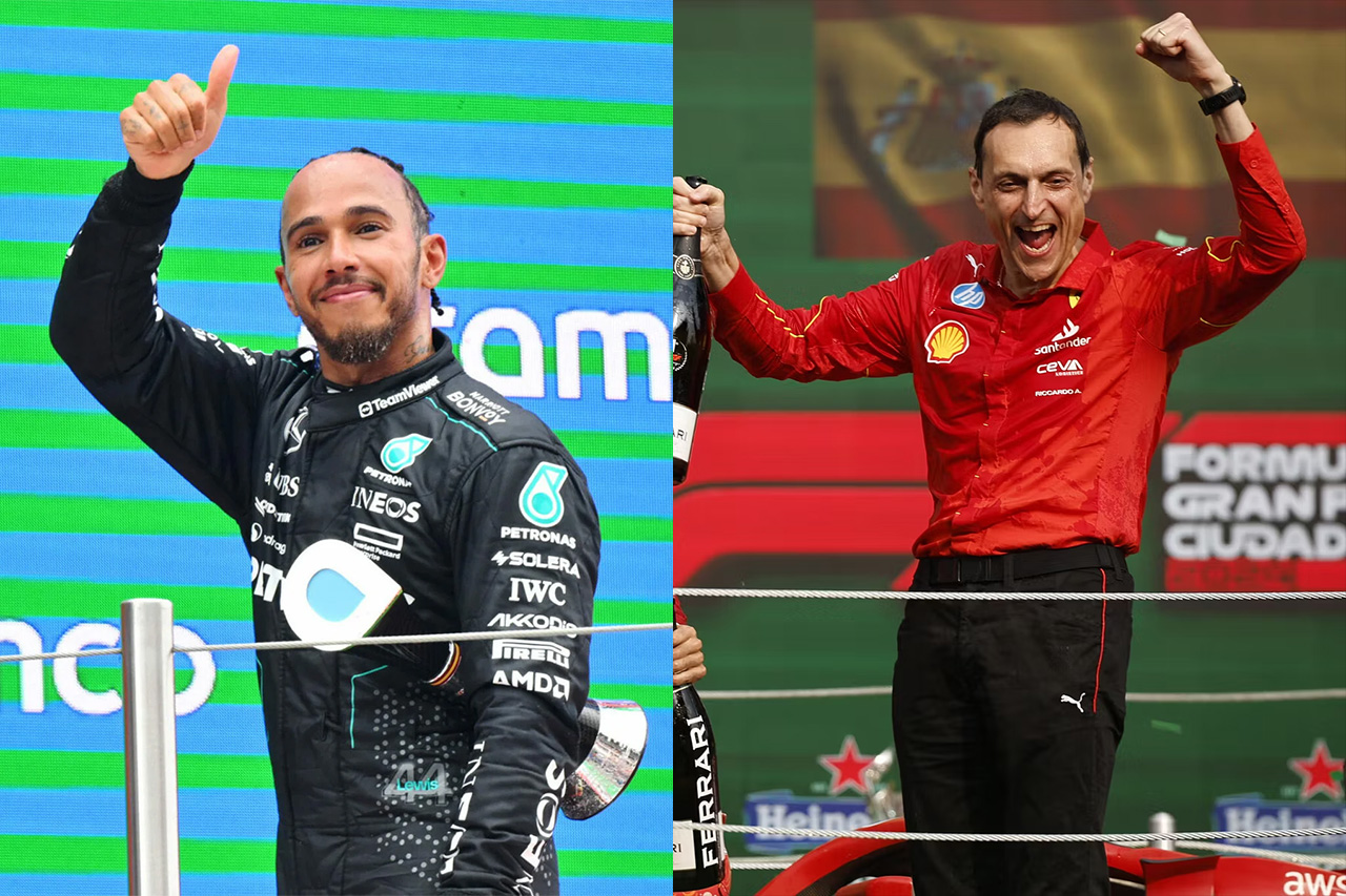 ルイス・ハミルトン フェラーリF1ではリカルド・アダミがレースエンジニアを担当
