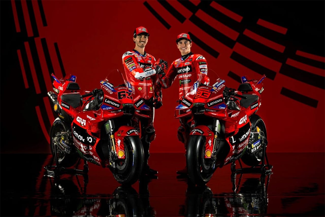 マルク・マルケス ドゥカティMotoGPのファクトリーライダーとして正式お披露目