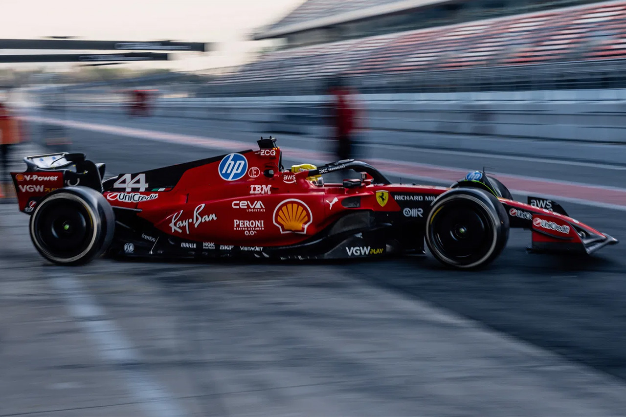 ルイス・ハミルトン フェラーリF1との2回目のテストで重要なステップ