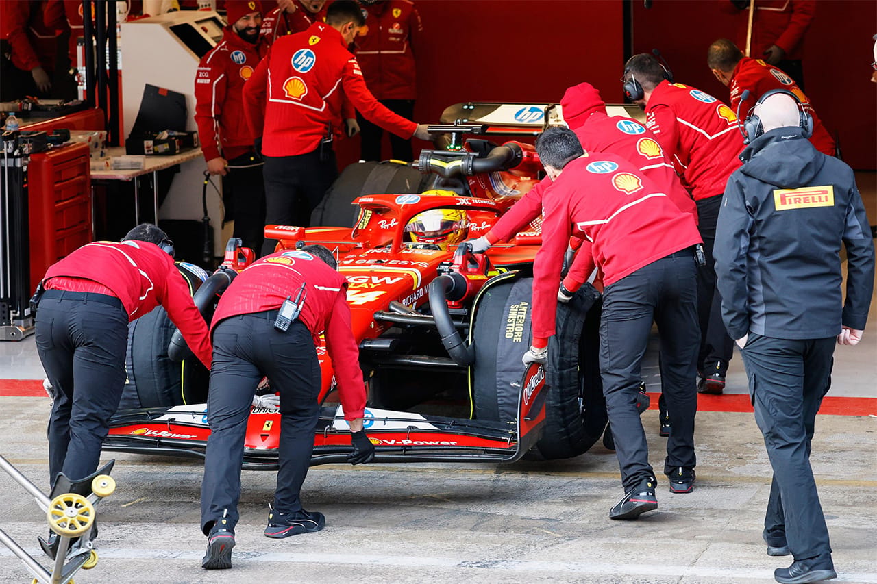 ハミルトン フェラーリF1テストでルクレールから1.7秒遅れも「問題なし」