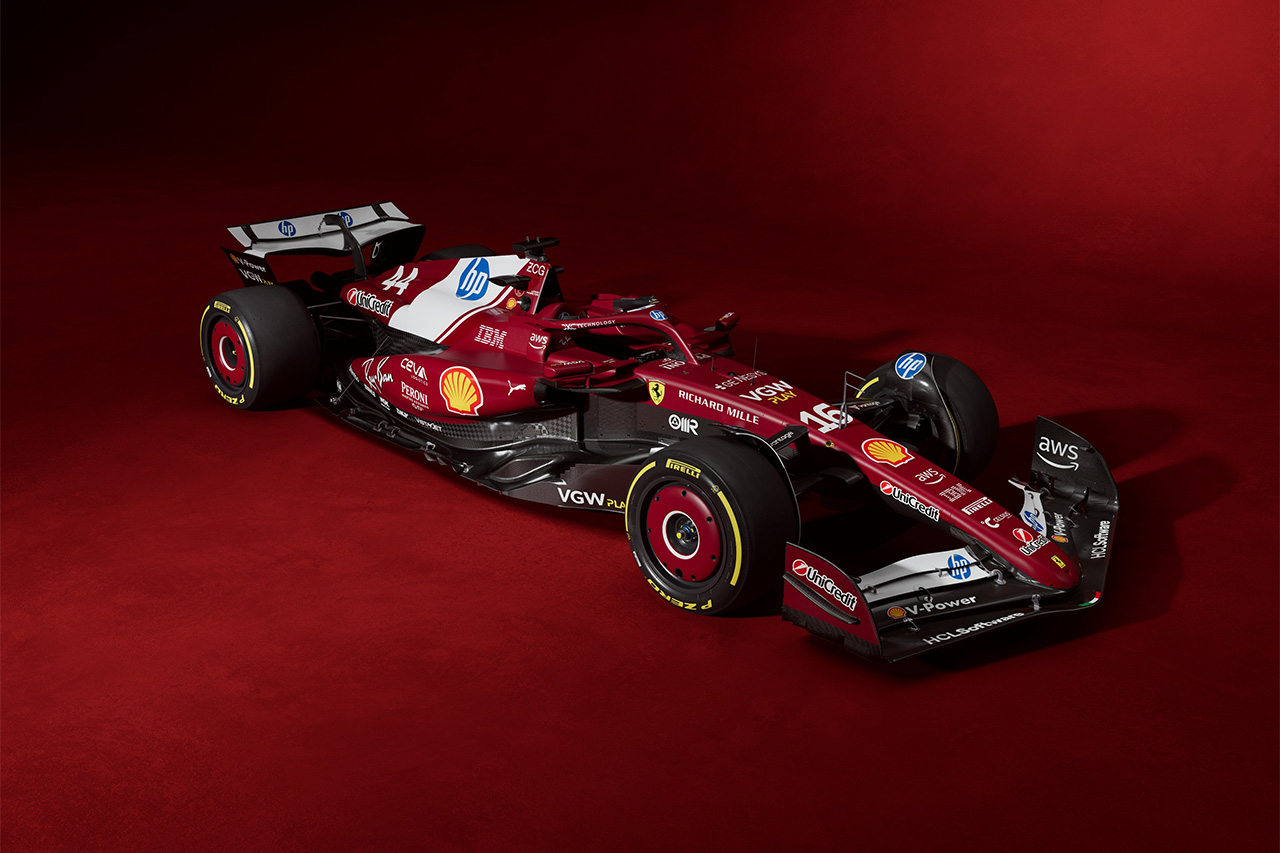 フェラーリ 2025年F1マシン『SF-25』 カラーリング