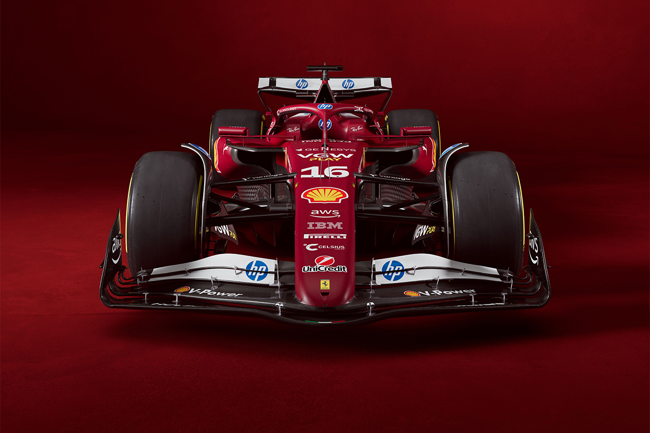 フェラーリ 2025年F1マシン『SF-25』でプルロッド式フロントサスを採用