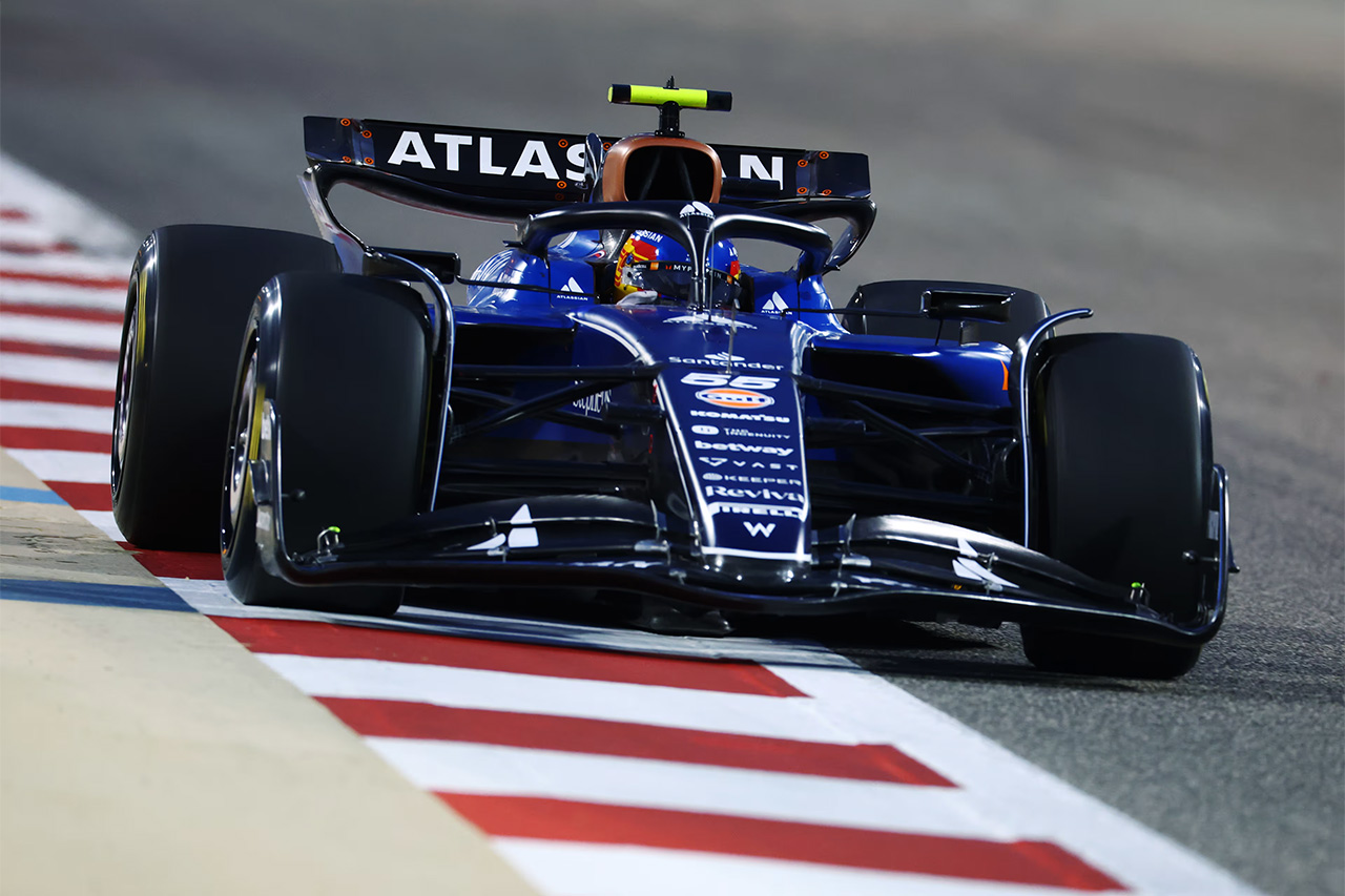 2025年F1 プレシーズンテスト2日目:ウィリアムズのサインツが最速タイム