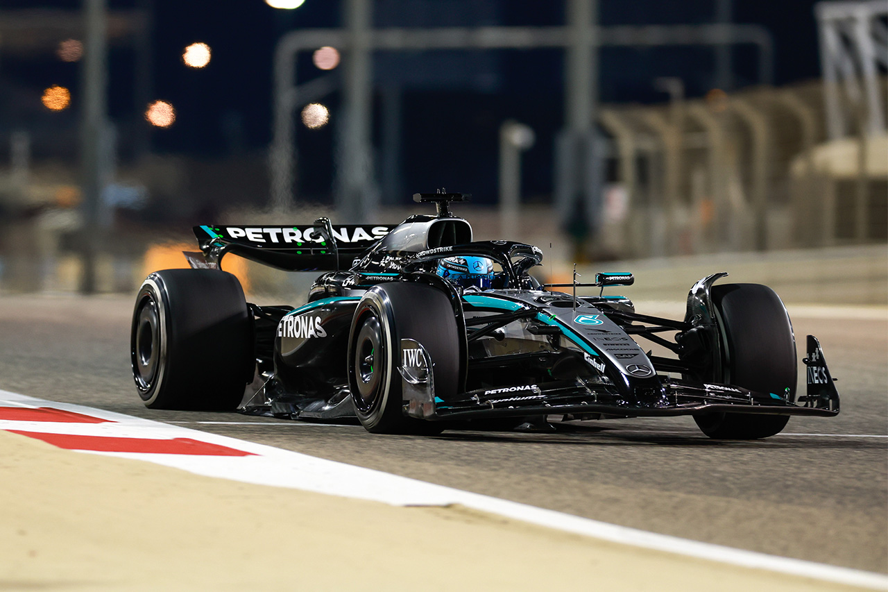 2025年F1 プレシーズンテスト3日目（総合）：メルセデスのラッセルが最速