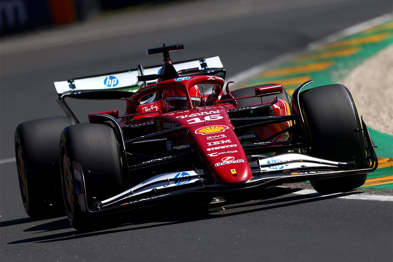 角田裕毅が好走4番手 シャルル・ルクレールがF1オーストラリアGP初日最速