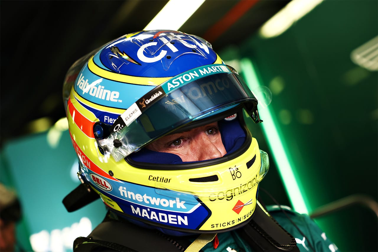 アロンソ 金曜日のアストンマーティンF1に関する質問には「一切答えない」