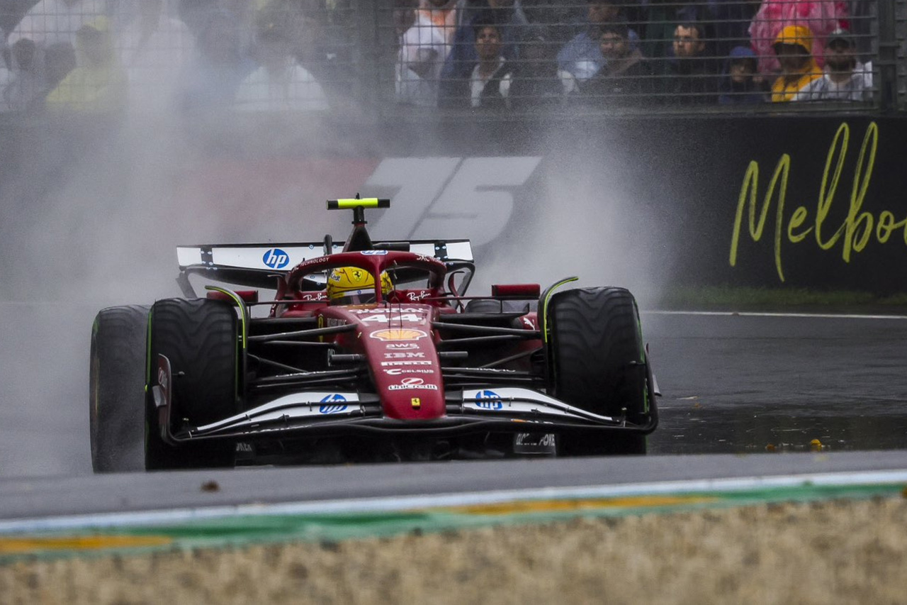 ルイス・ハミルトン フェラーリF1に苦言「雨の情報を教えてくれなかった」