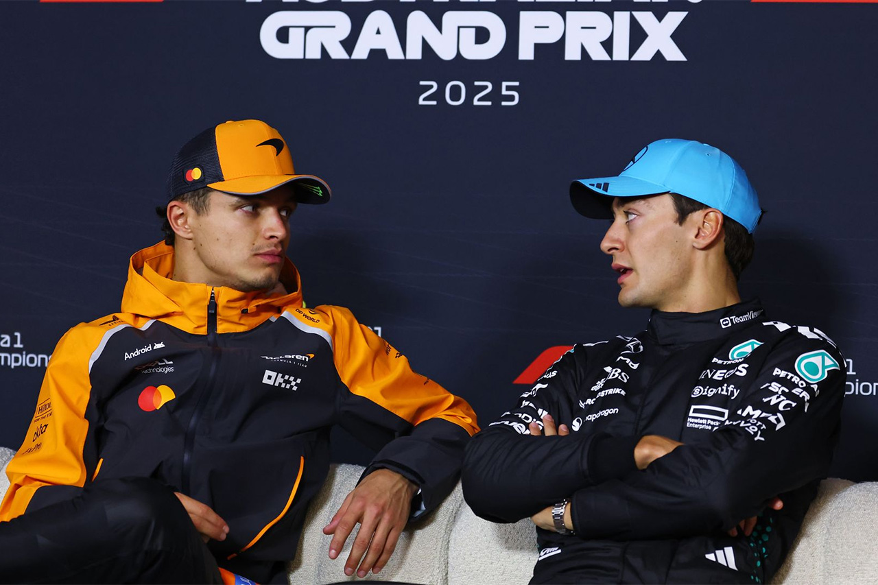ノリス マクラーレンF1へのラッセルの助言に反論「悪いがそうはいかない」