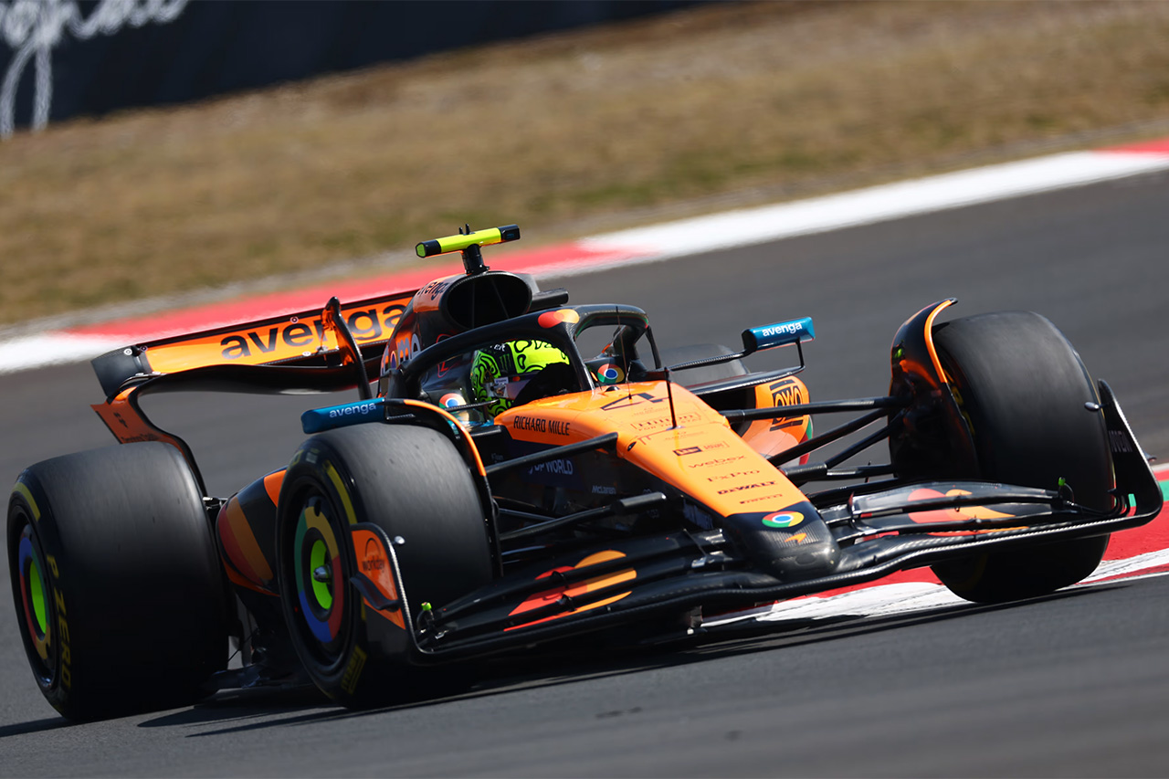 F1中国GP FP1レポ：ノリスが唯一の練習走行でルクレールとピアストリを先導