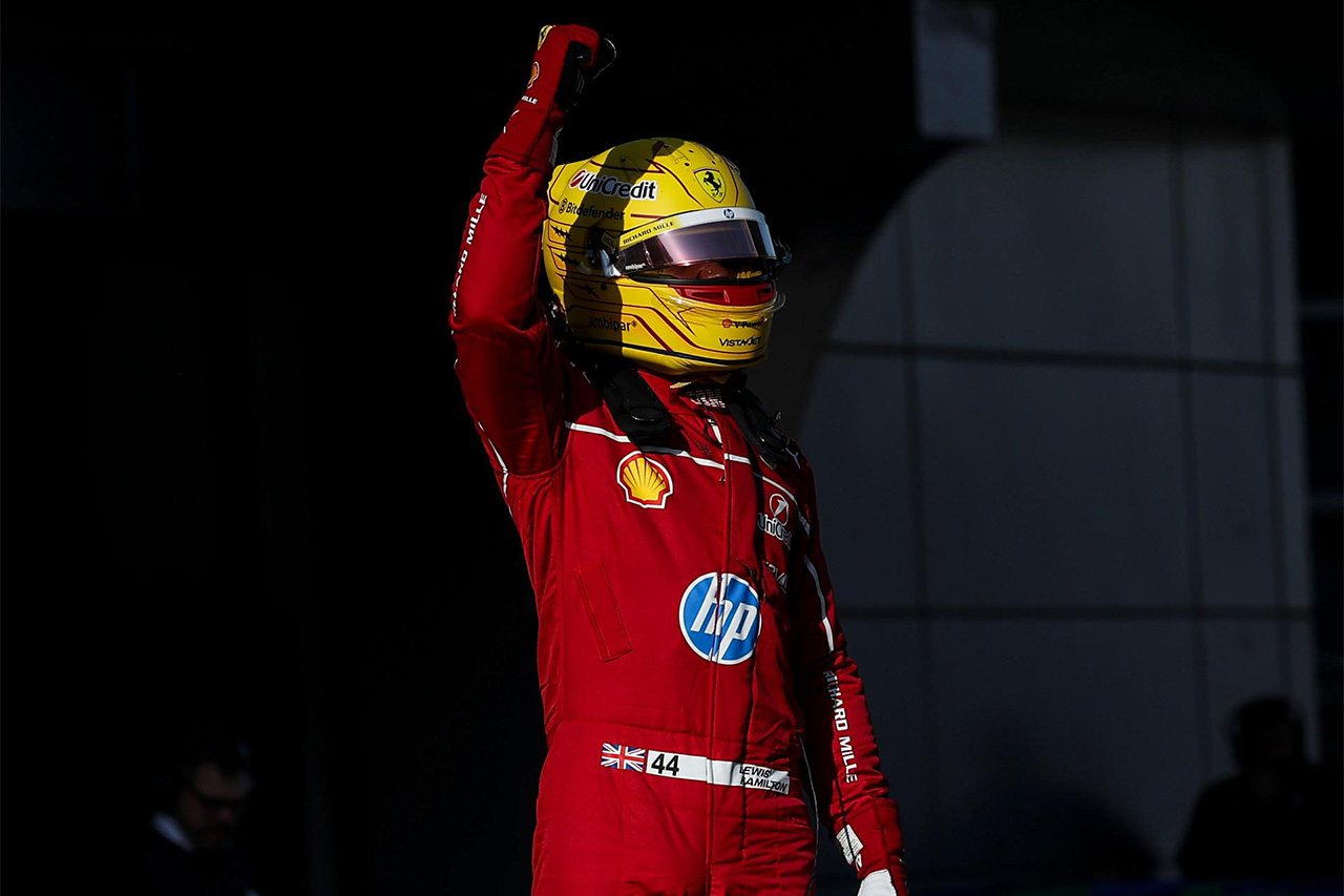 ルイス・ハミルトン フェラーリF1移籍後初ポール「本当に信じられない」