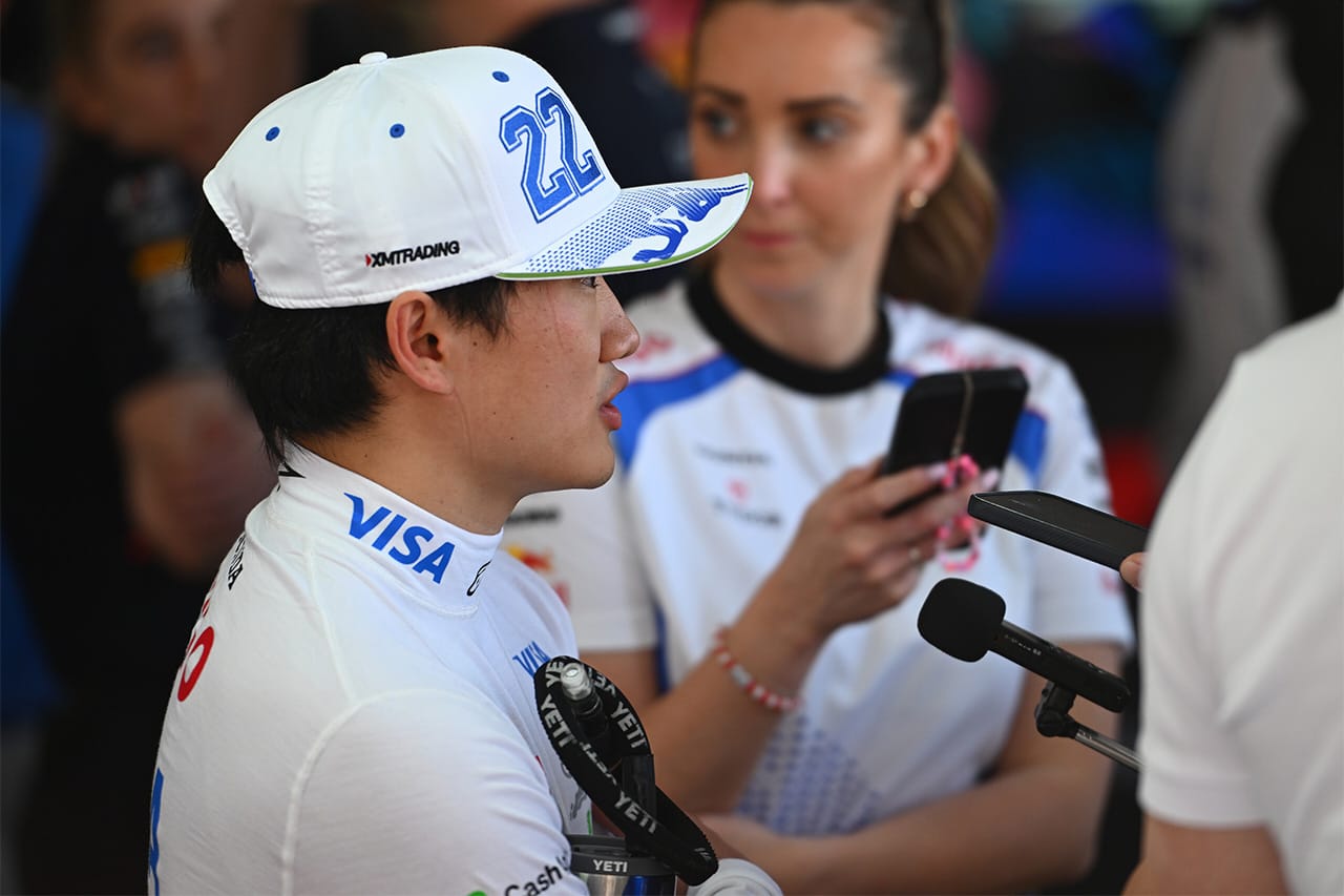角田裕毅 次戦F1日本GPで「レッドブルで走る準備は100%できている」
