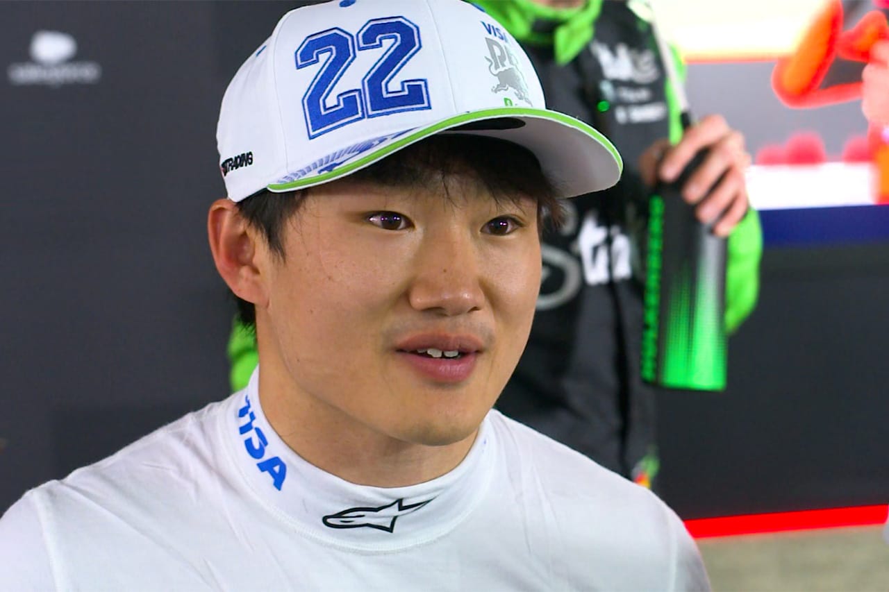 角田裕毅 F1中国GP決勝「望んだ結果ではない。戦略を見直す必要がある」