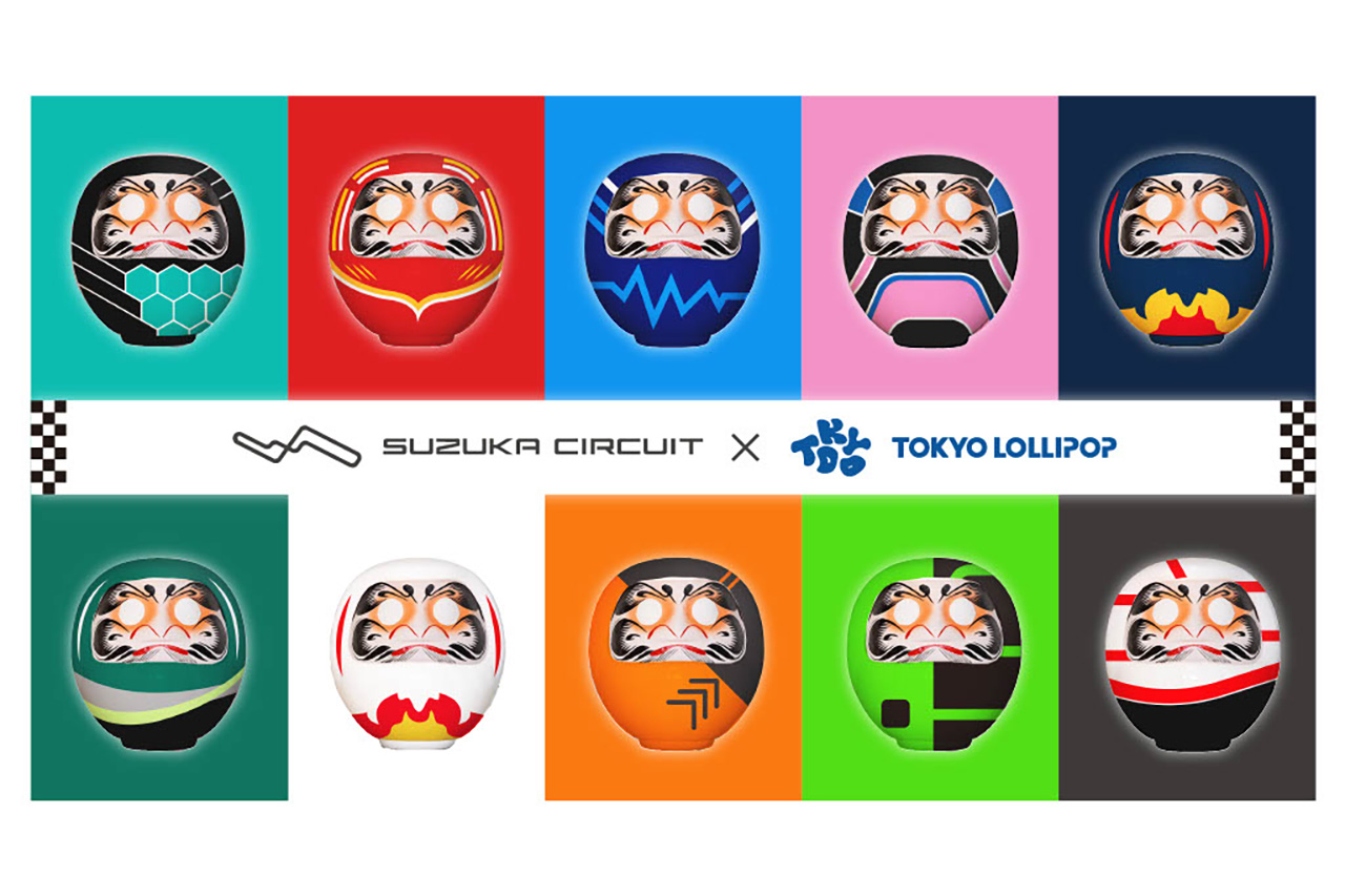 2025年F1 日本GP：鈴鹿サーキットの会場装飾やイベントにダルマを採用