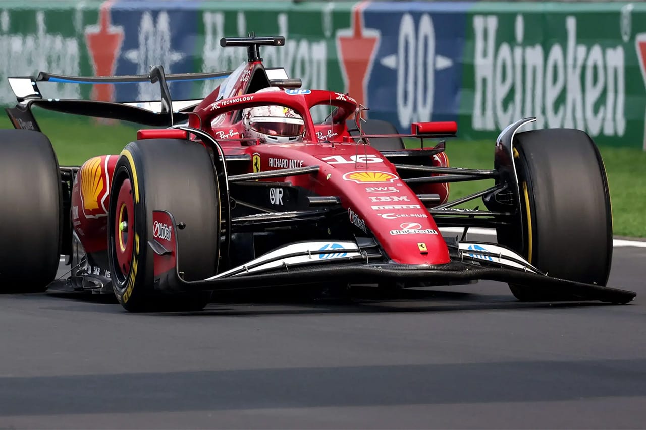 フェラーリF1 破損したウイングでシャルル・ルクレールが速かった理由
