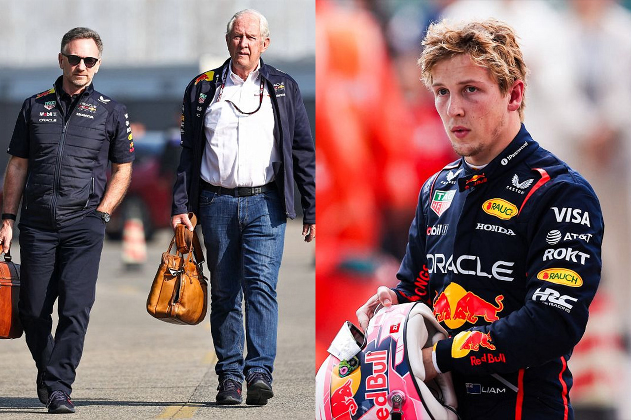 リアム・ローソンは「ホーナーとマルコのレッドブルF1での立場の犠牲者」