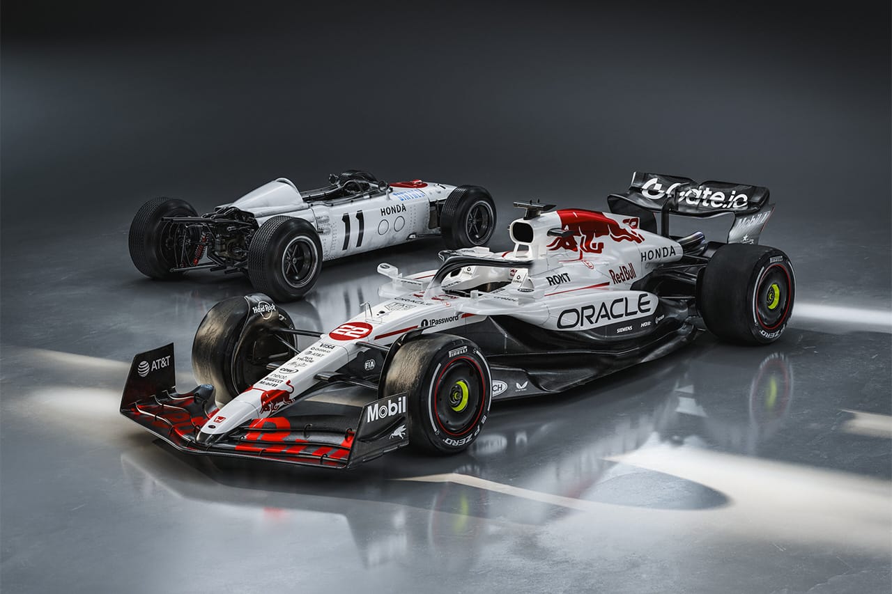 レッドブル 角田裕毅の初戦F1日本GPでホワイトのホンダ特別カラーリング