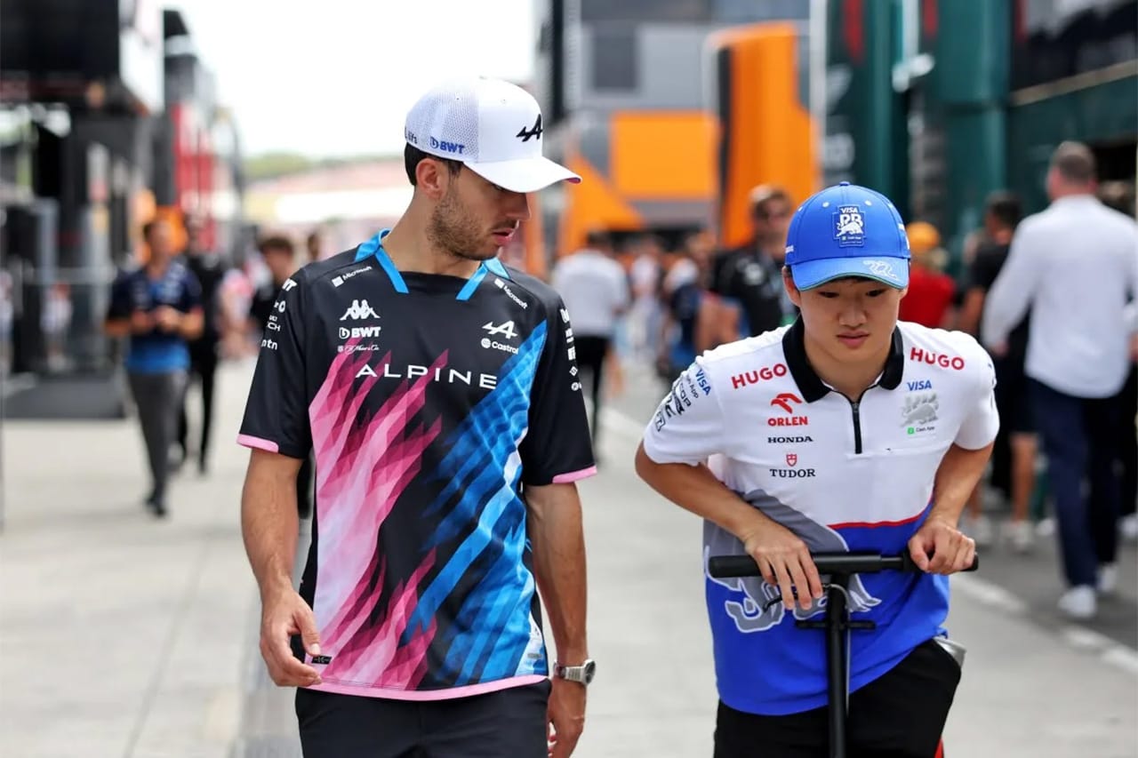 角田裕毅 レッドブルF1昇格にガスリーが電話で「経験やアイデアを伝授」