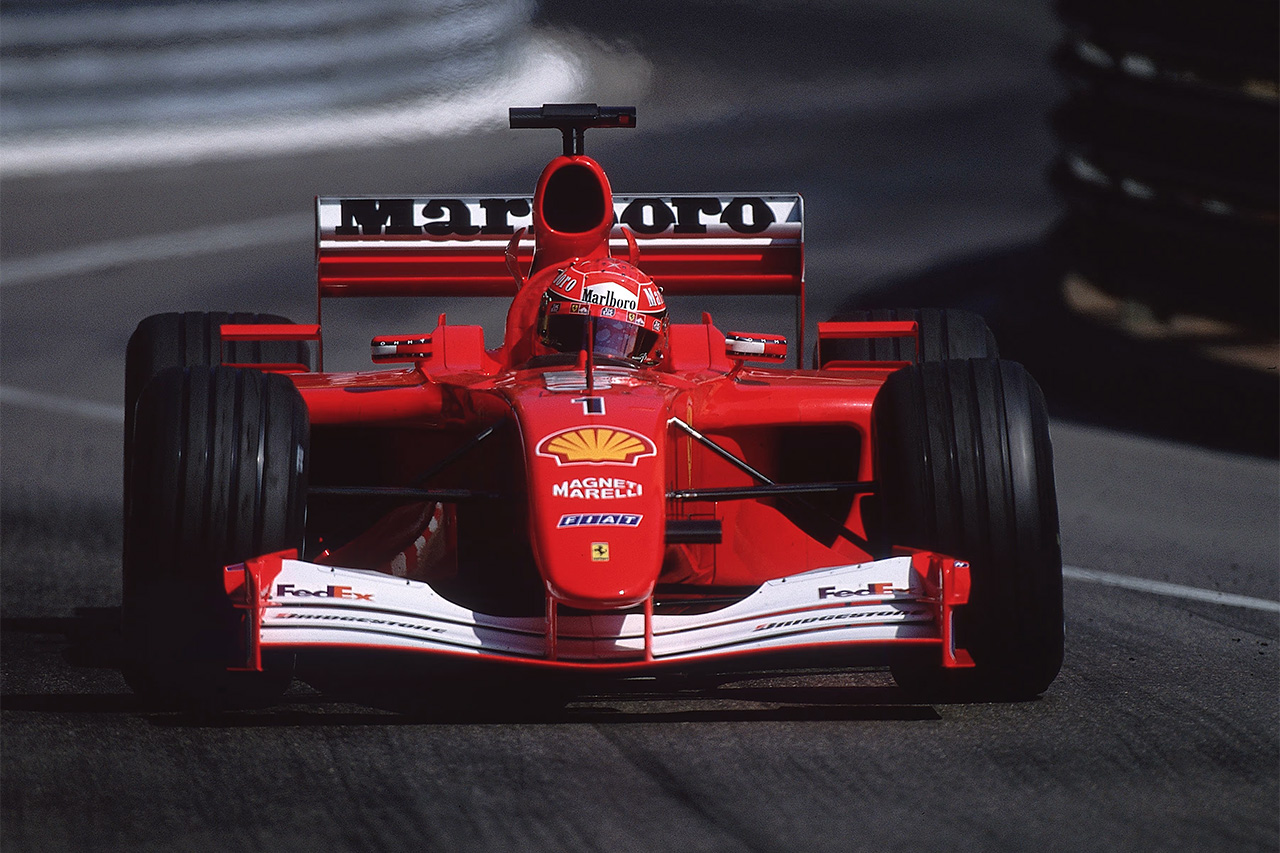 ミハエル・シューマッハ 王座獲得F1マシン「フェラーリF2001」が競売