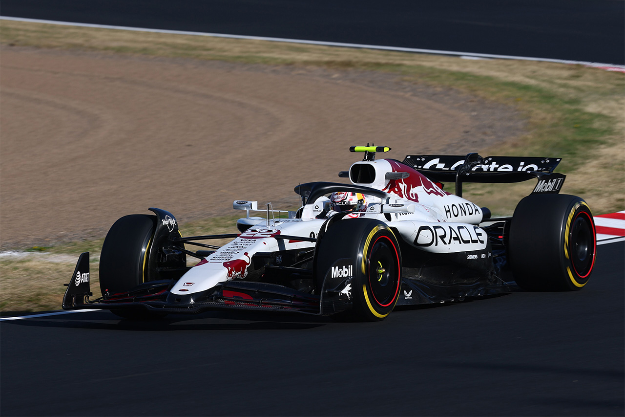 角田裕毅 F1日本GP データ：セクター2でマックス・フェルスタッペンを凌駕