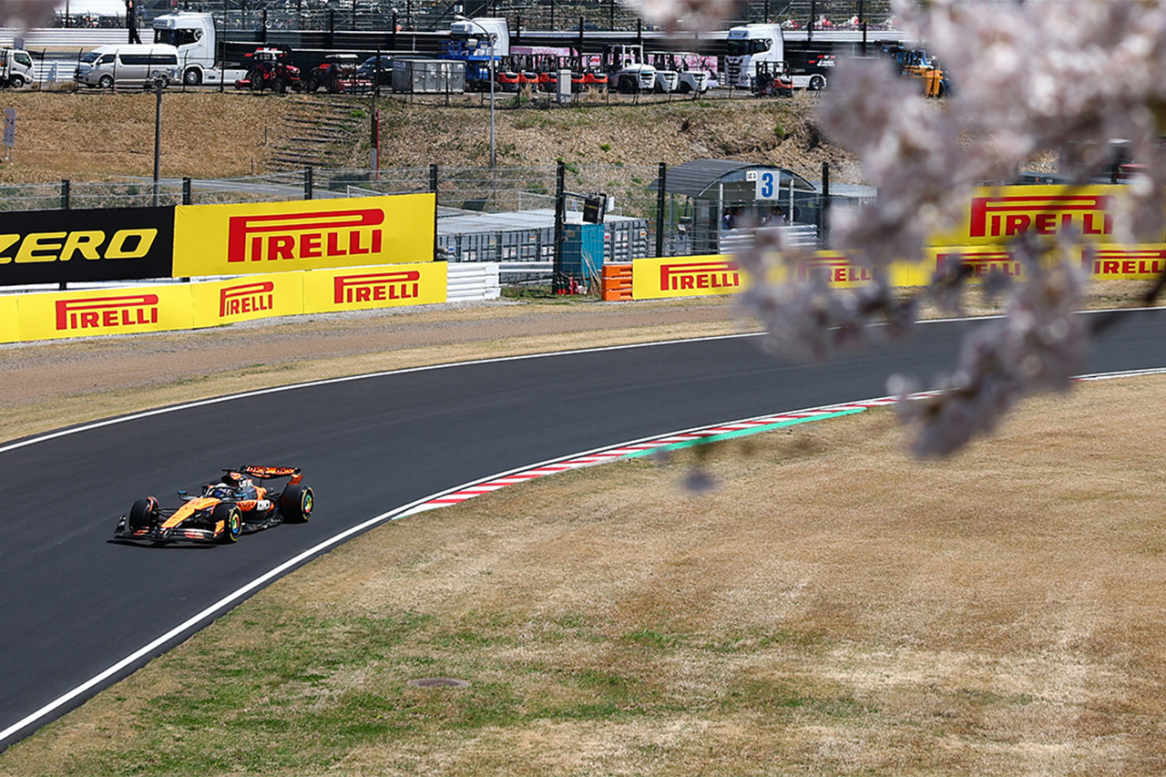 2025年F1 日本GP:ピレリ 初日レポ「すでに昨年のポールタイムよりも速い」