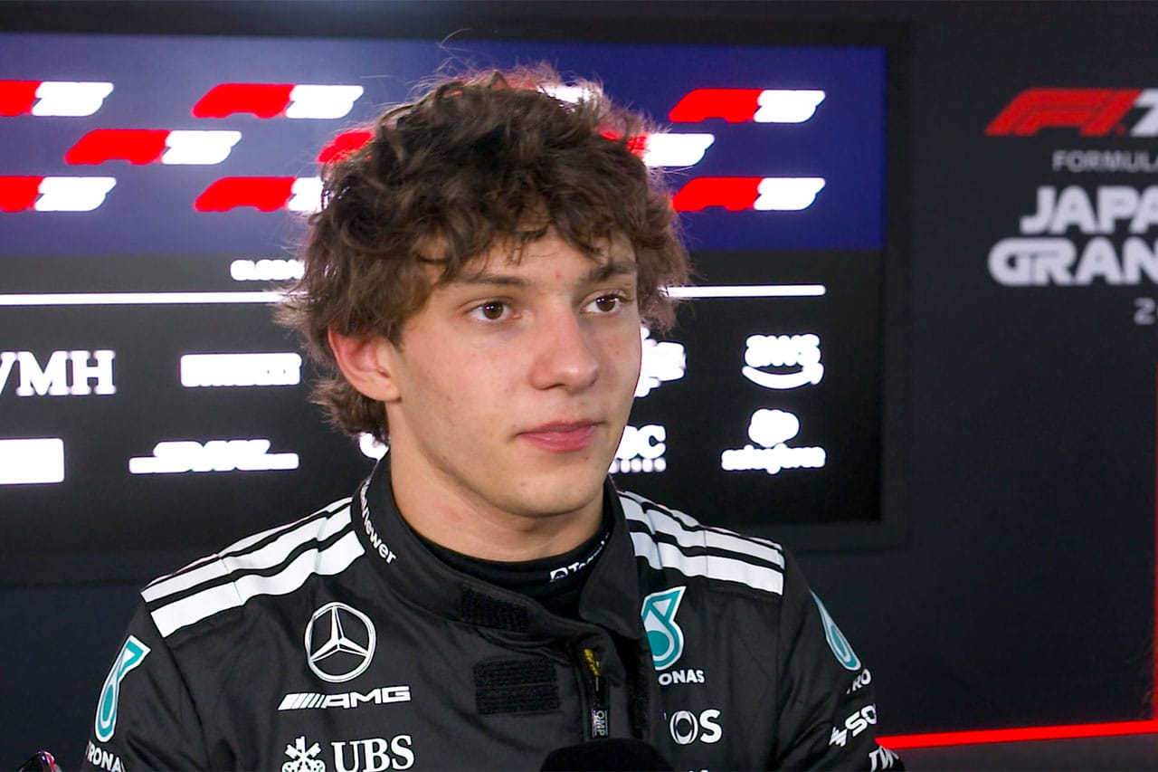 キミ・アントネッリ F1日本GP予選「ボッタスからたくさんのアドバイス」