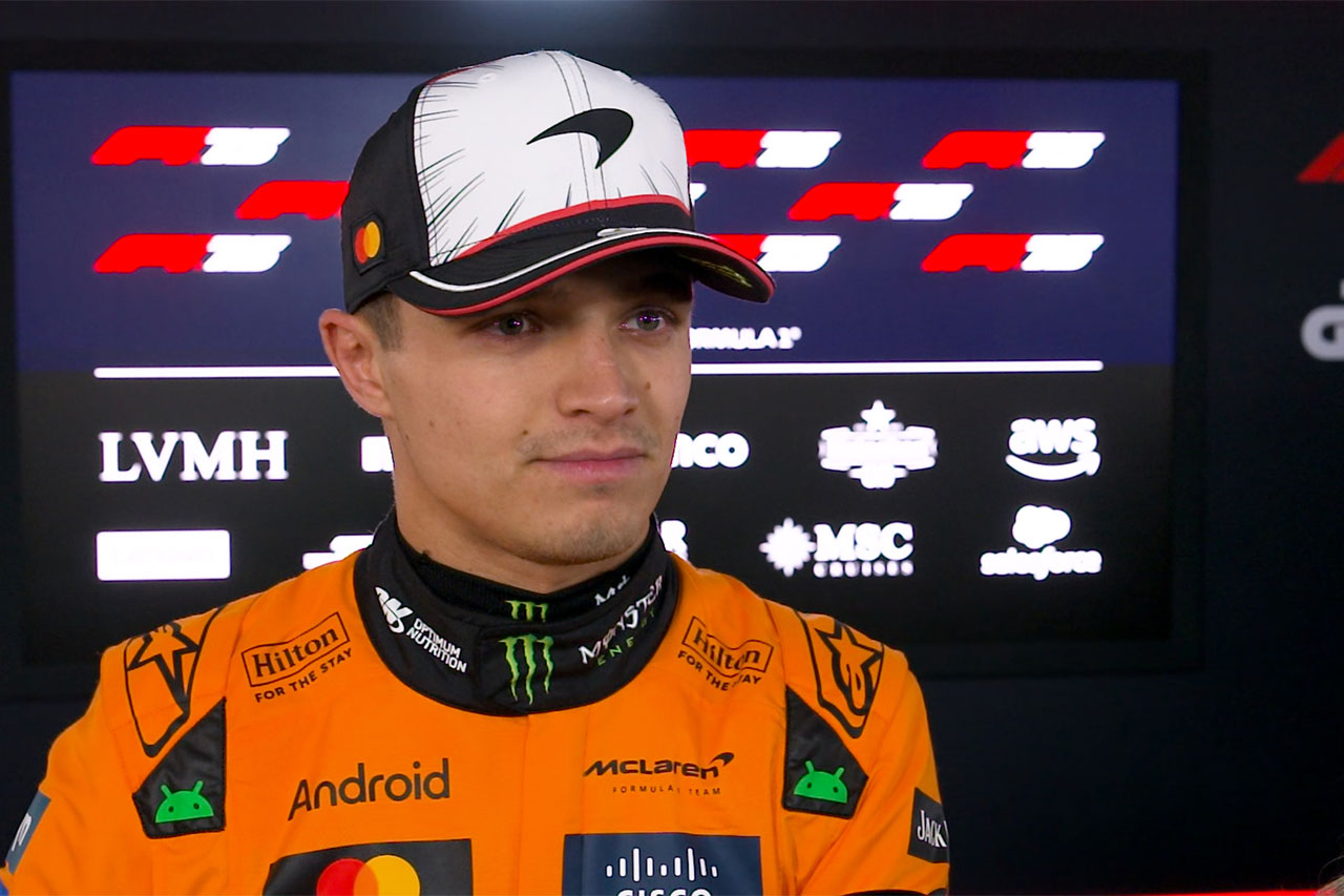 ランド・ノリス F1日本GP予選「マックス・フェルスタッペンには脱帽」