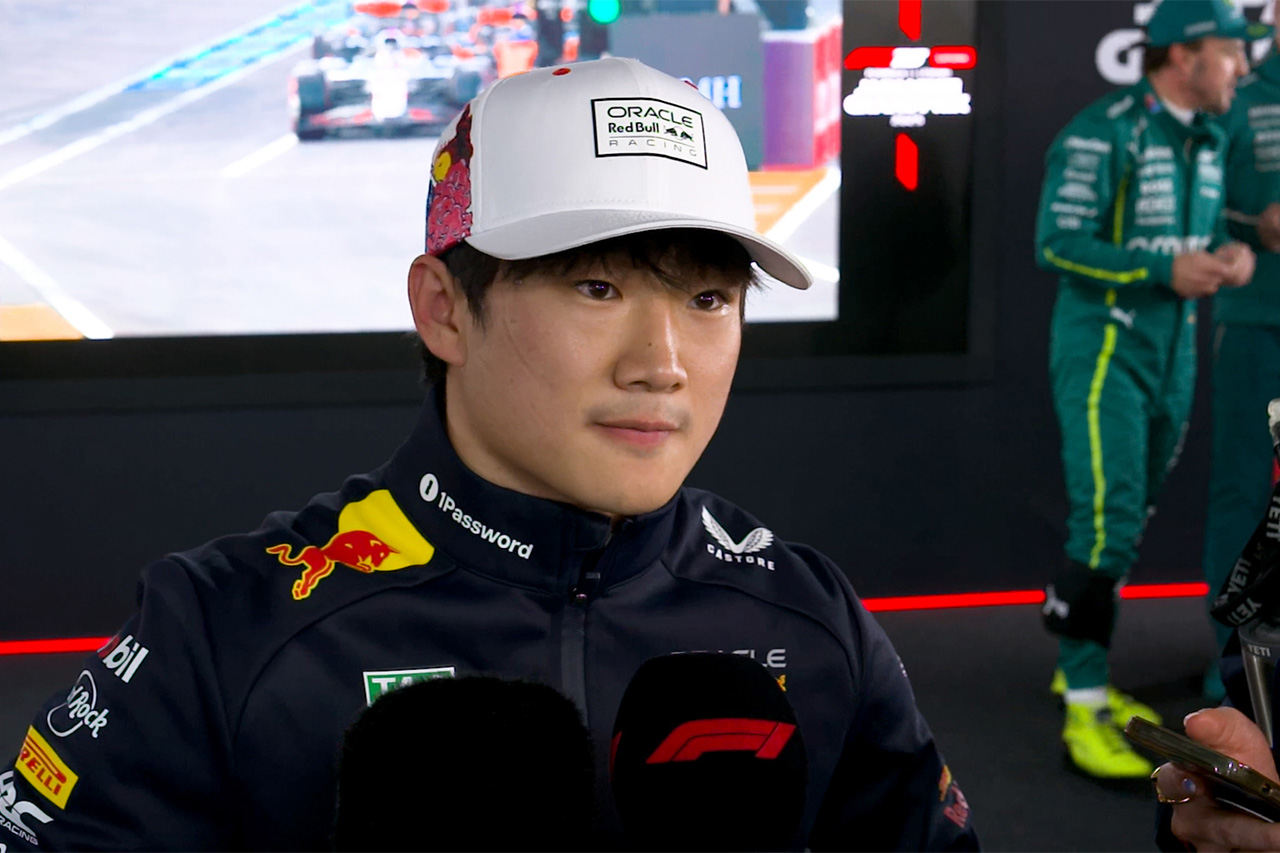 角田裕毅 F1日本GP予選「レッドブルRB21はタイヤに敏感に反応」