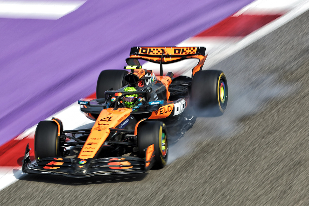 F1バーレーンGP FP1レポ：ルーキー6名が出走のなかでランド・ノリスが首位