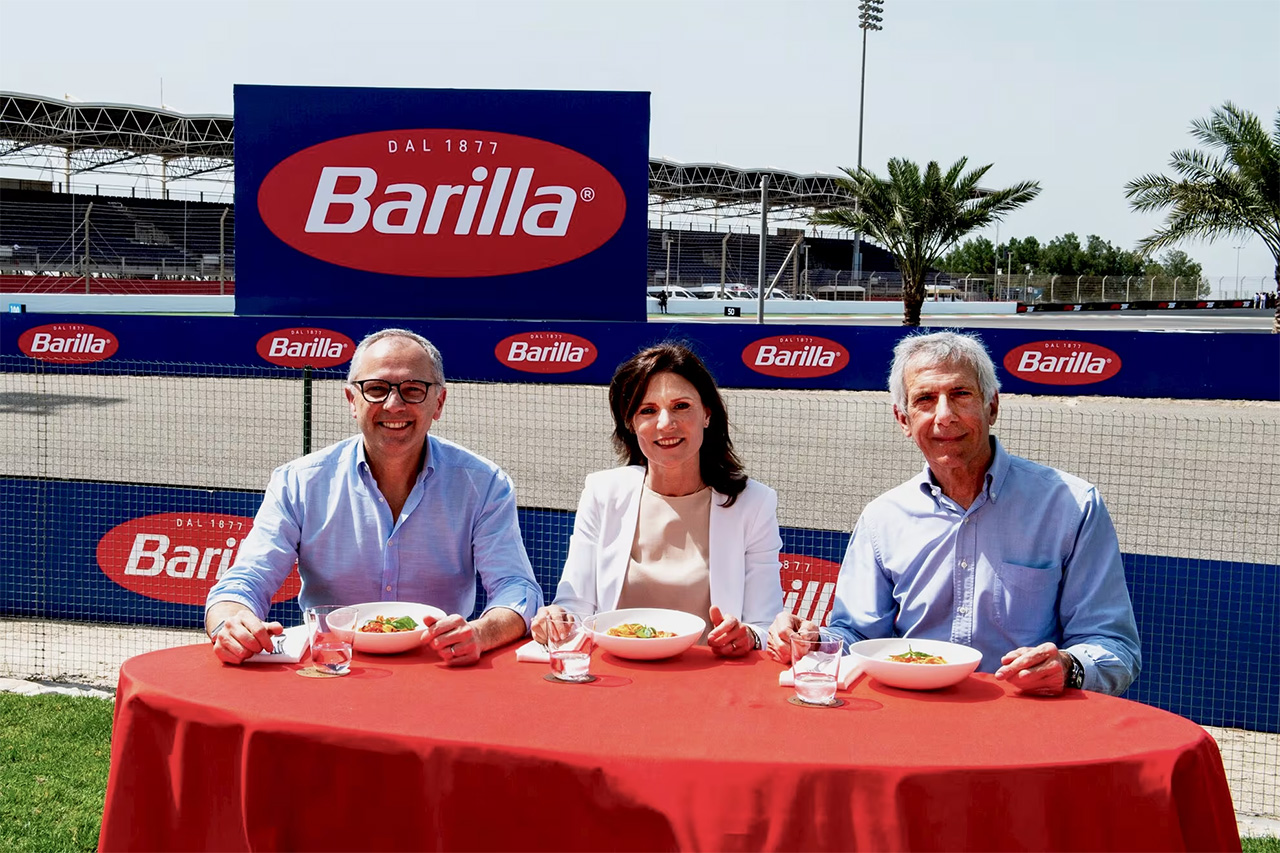 F1 パスタメーカーのバリラとオフィシャルパートナー契約