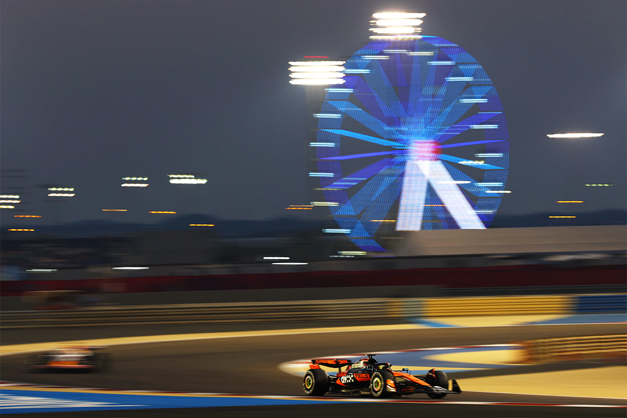 F1バーレーンGP FP2レポ:ピアストリ首位でマクラーレンが初日ワンツー