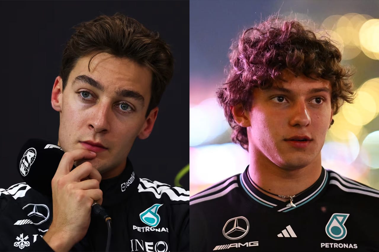 F1バーレーンGP：メルセデスのラッセルとアントネッリに1グリッド降格処分