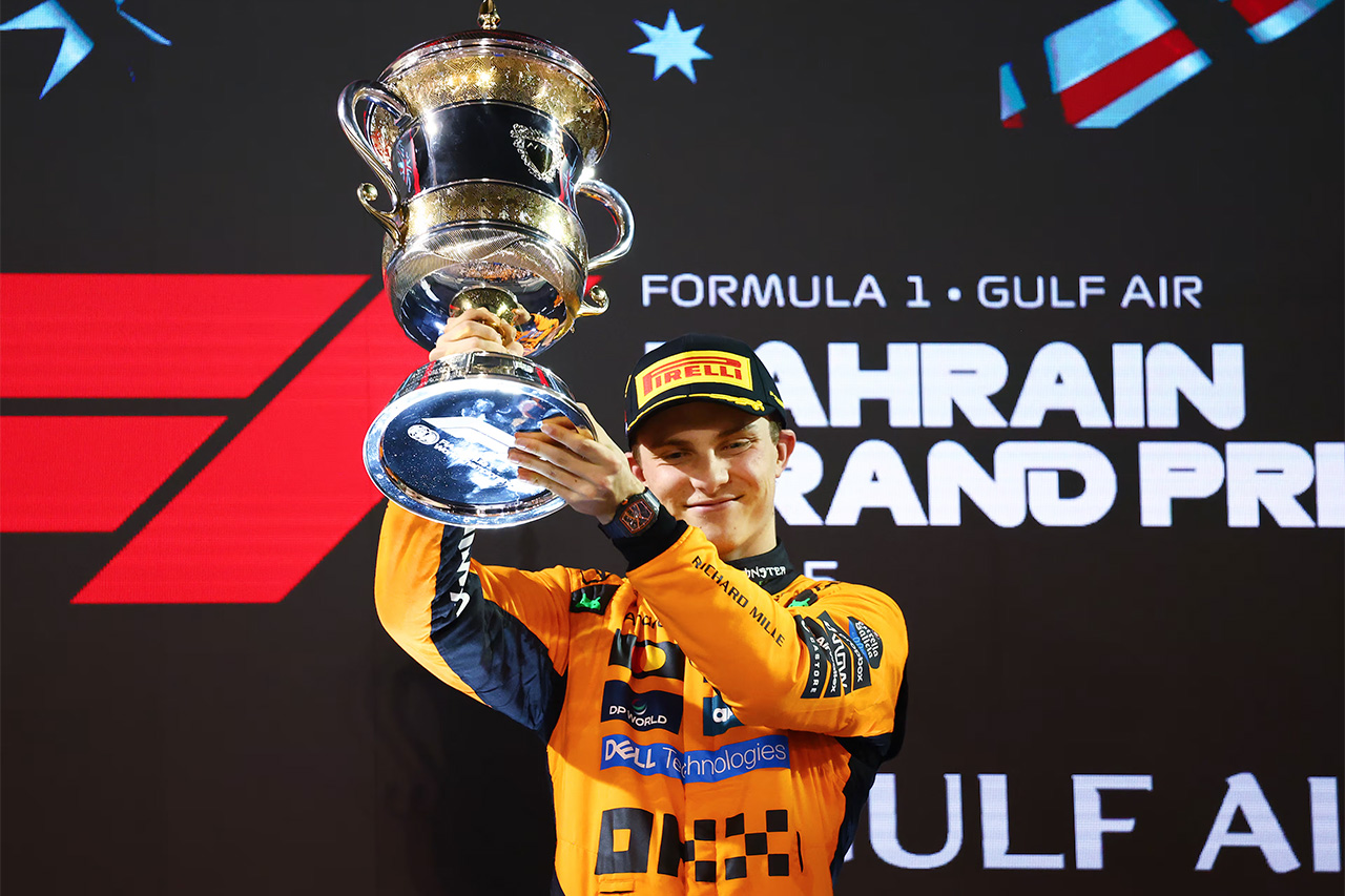 オスカー・ピアストリ F1バーレーンGP決勝「僕たちは仕事をやり遂げた」