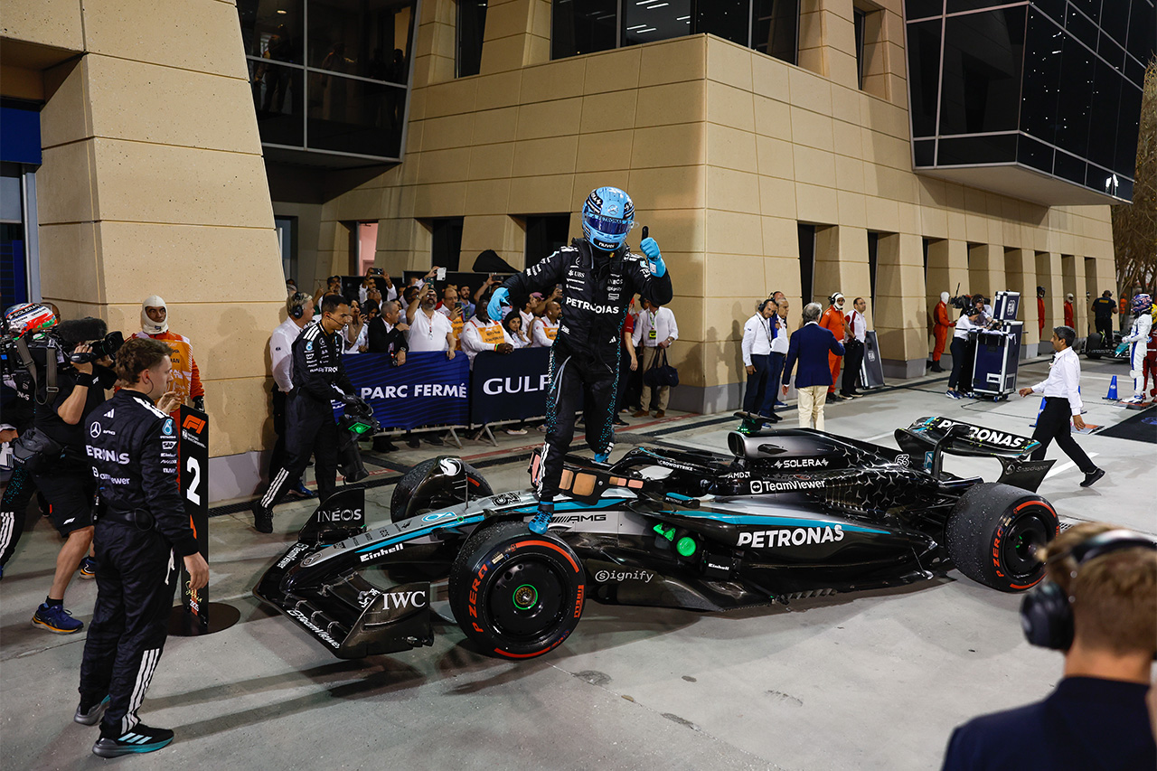 メルセデス ジョージ・ラッセルのバーレーンF1でのW16問題は原因未解明
