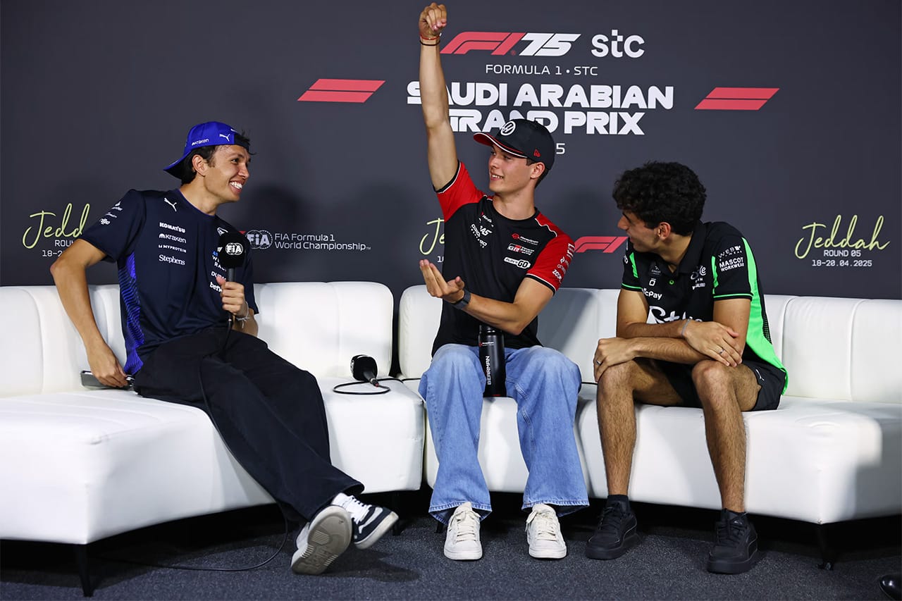 F1サウジアラビアGP:木曜ドライバー記者会見 Part.1（後半）