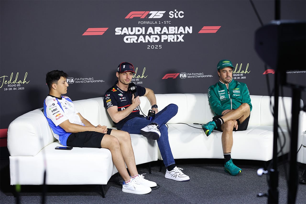 F1サウジアラビアGP:木曜ドライバー記者会見 Part.2（前半）
