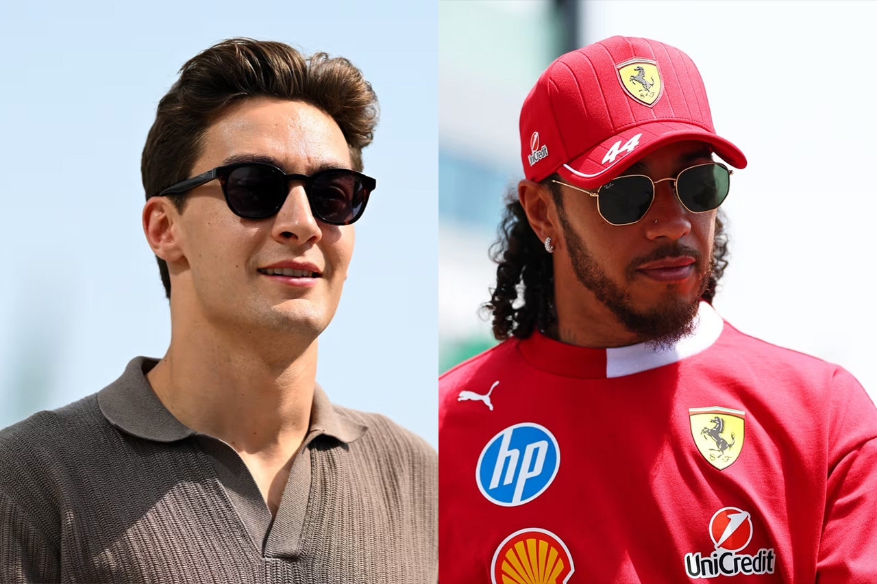 ジョージ・ラッセル 「ハミルトンはフェラーリF1でもっと魔法を見せると思う」