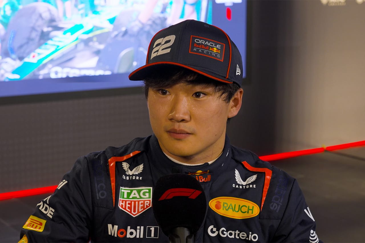 角田裕毅 F1サウジアラビアGP初日「マシンを良いウィンドウに入れられた」
