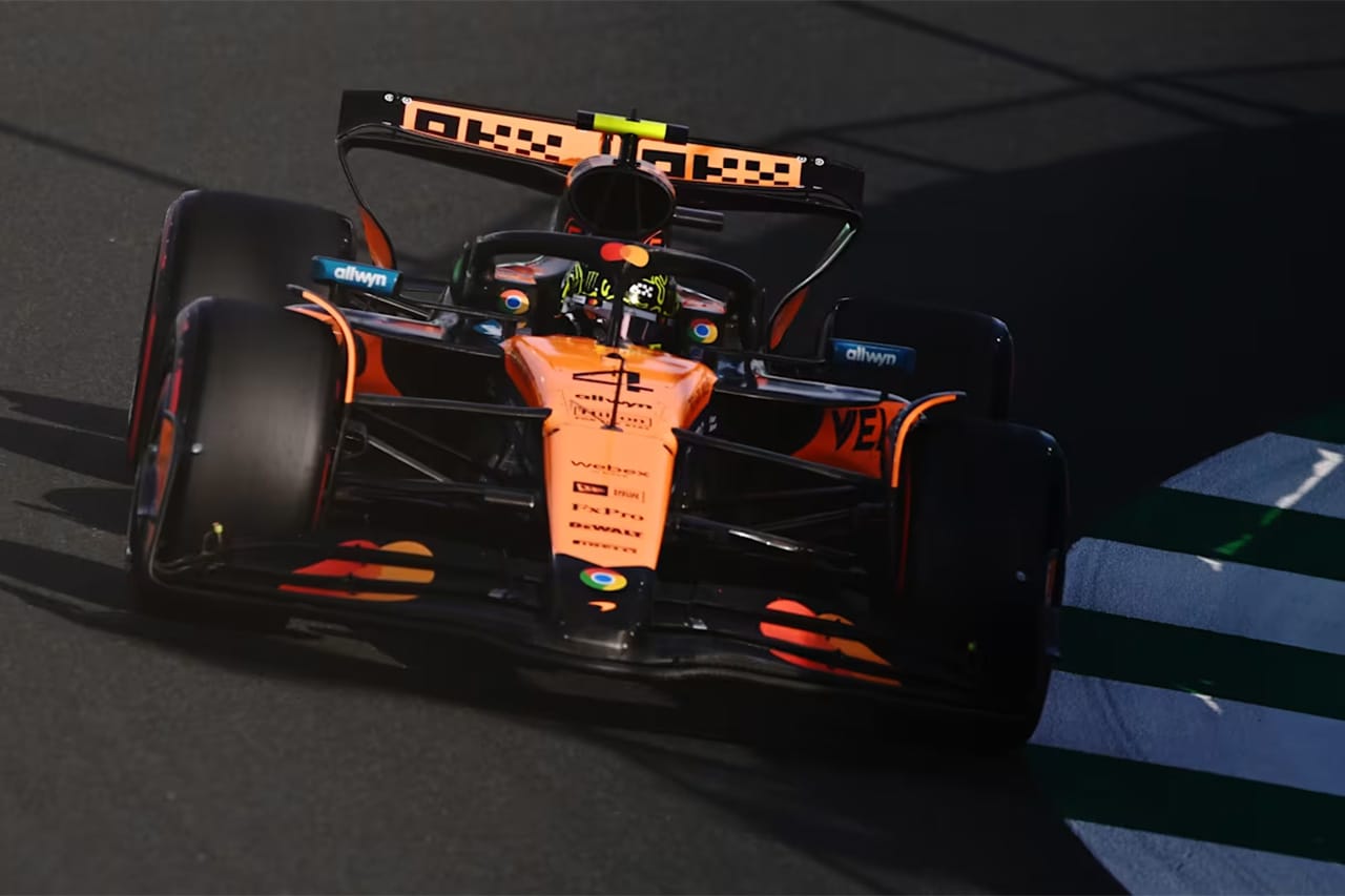 F1サウジアラビアGP FP3レポ：ランド・ノリス最速 角田裕毅は9番手
