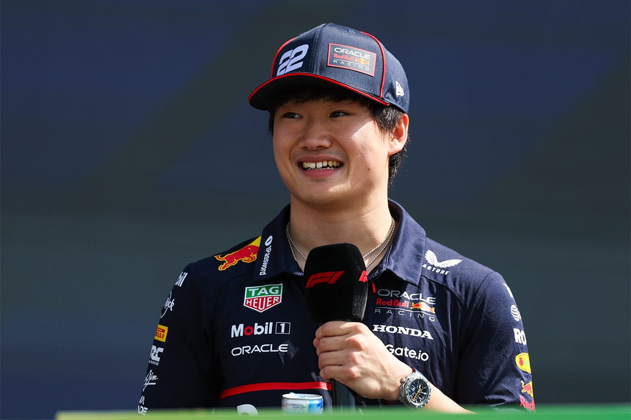 角田裕毅 レッドブルF1の旧車テストで「RB19が成功した要因を特定したい」