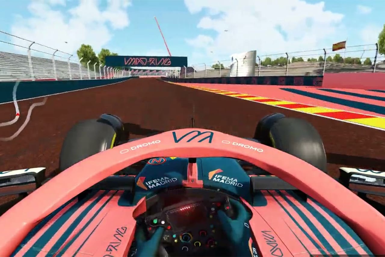 F1スペインGP：マドリンクのデジタル版オンボードラップ動画を公開