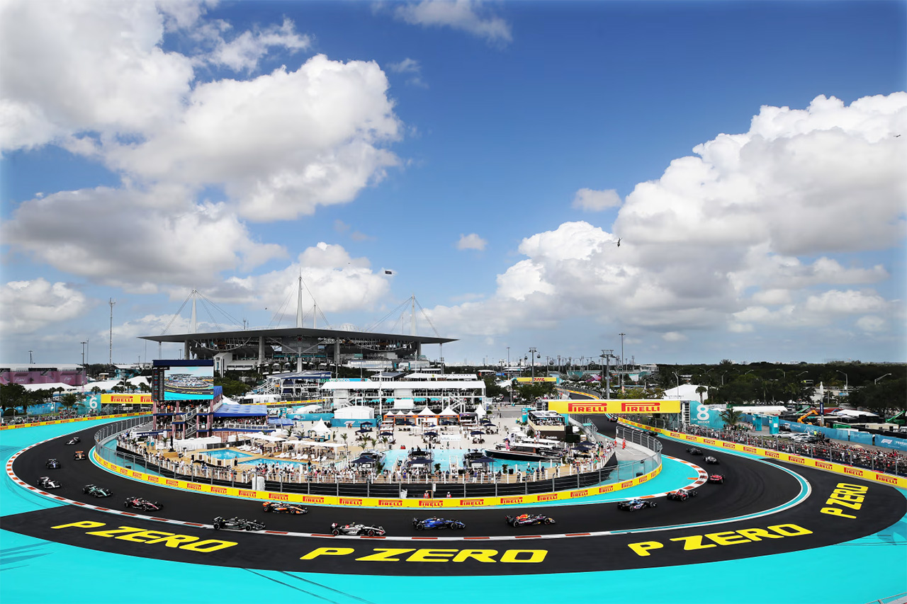 2025年 F1マイアミGP：開催スケジュール＆テレビ放送時間