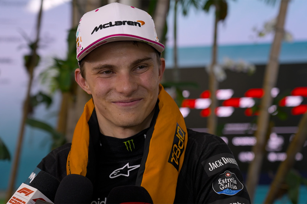オスカー・ピアストリ 「序盤は冷静に状況を見極めた」 / F1マイアミGP