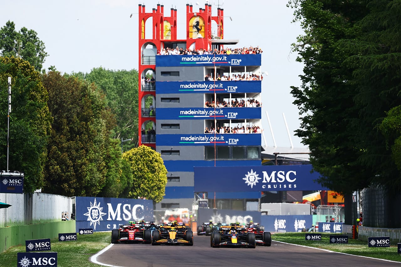 2025年F1 エミリア・ロマーニャGP：開催スケジュール＆テレビ放送時間
