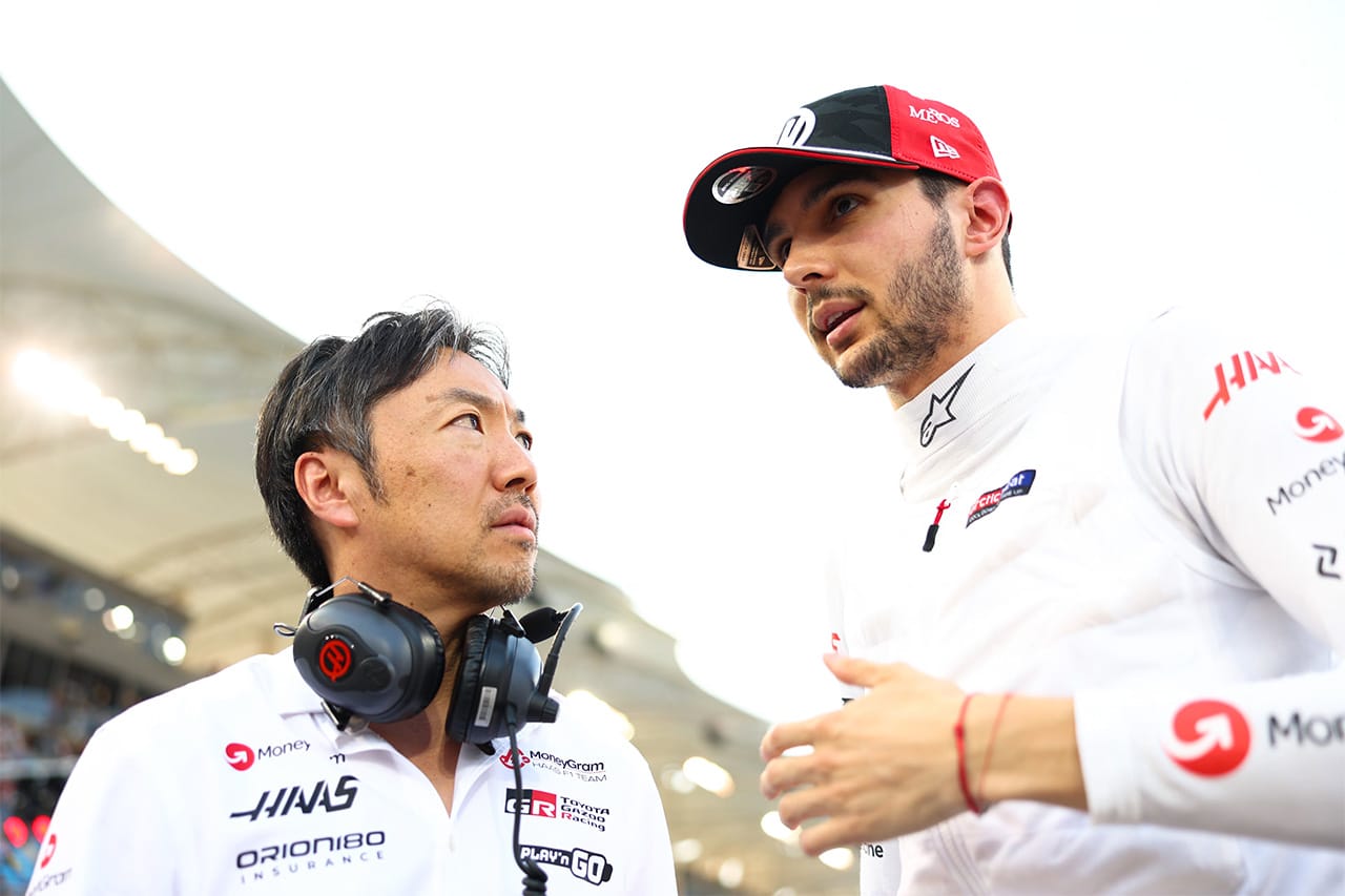 エステバン・オコン 小松礼雄との再会を語る「ハースF1の立て直しは彼の力」