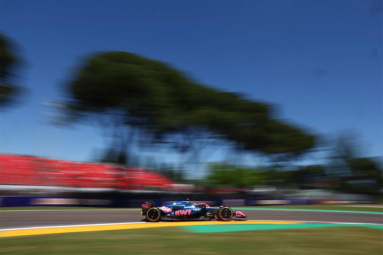角田裕毅は16番手…F1エミリア・ロマーニャGP FP1:結果・タイムシート