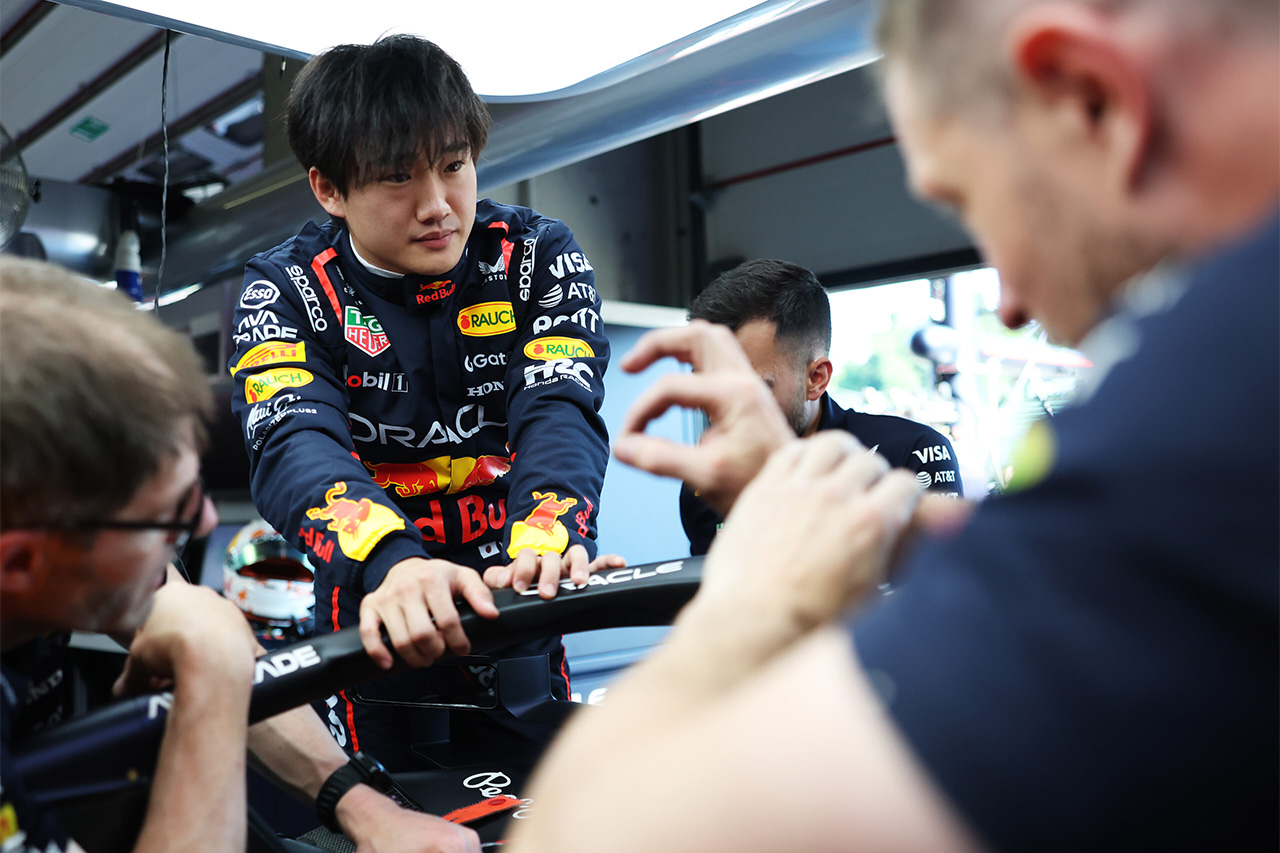 角田裕毅 レッドブルF1のアップグレードに冷静評価「突然P1にはならない」