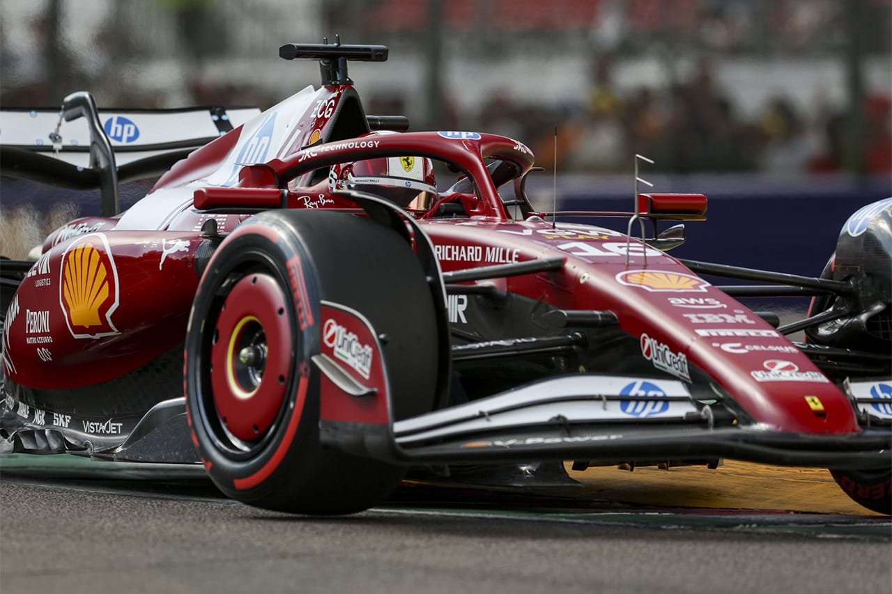 F1エミリア・ロマーニャGP 予選Q2：フェラーリが2台揃って敗退